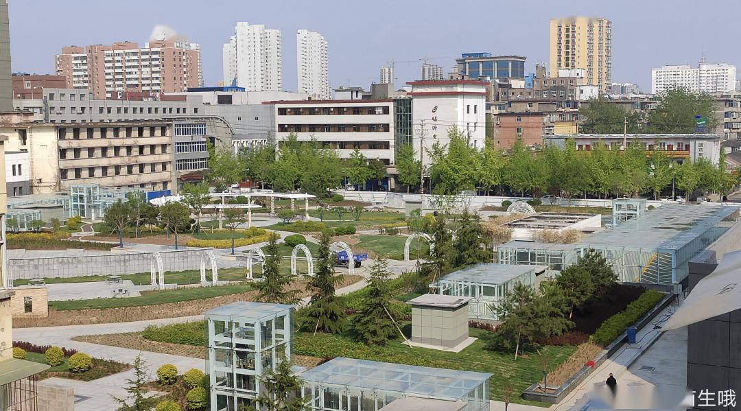 臨汾市區新建了一座紫藤公園你知道嗎