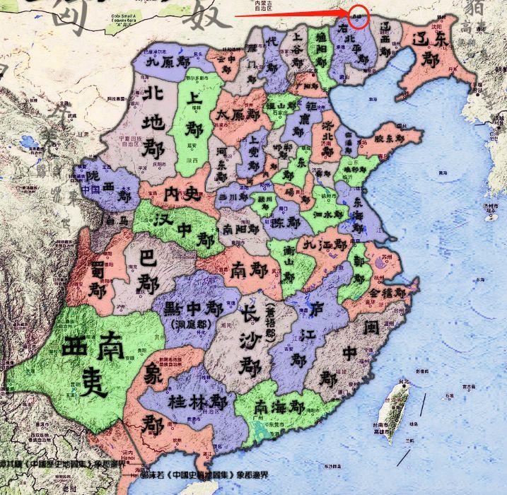 东晋郡县地图图片