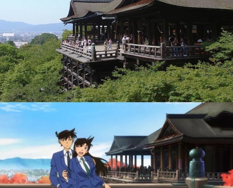 深度游日本打卡柯南和小兰约会原型地清水寺如何避开人群拍大片
