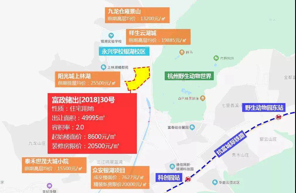 聚焦富阳绿地首入富阳拿下富春街道tod地块绿城959亿元银湖摘地
