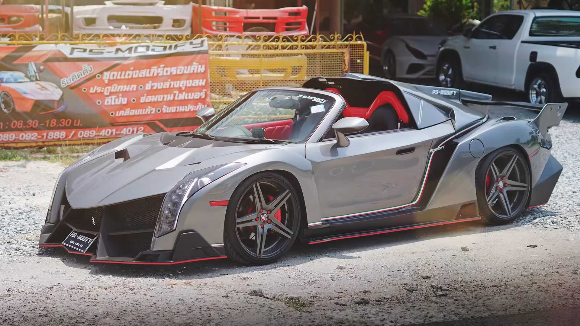 撑面子还买什么众泰基尼25万定制兰博基尼veneno提回家