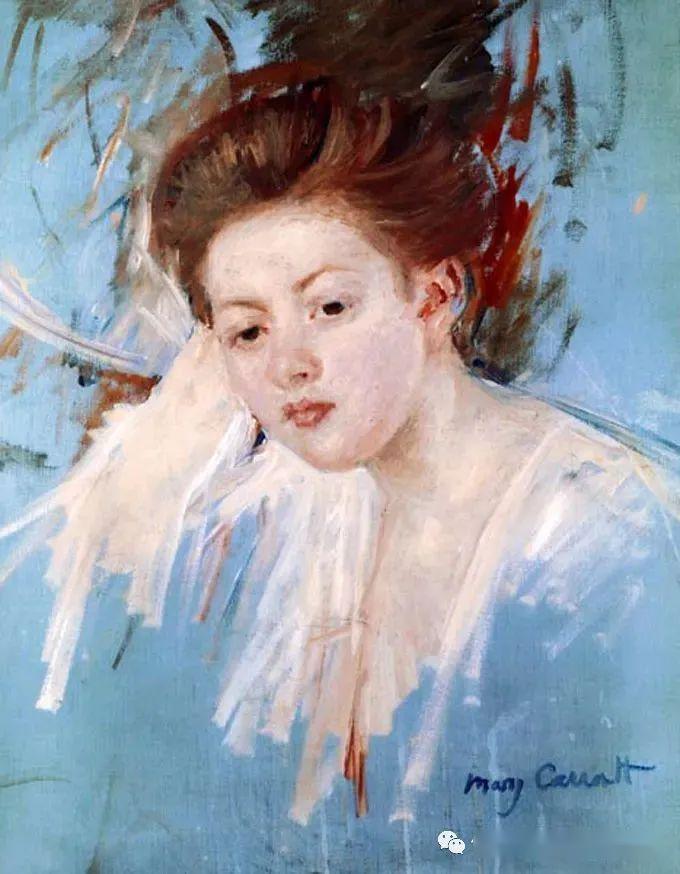 美国画家版画家玛丽史蒂文森卡萨特油画作品赏析