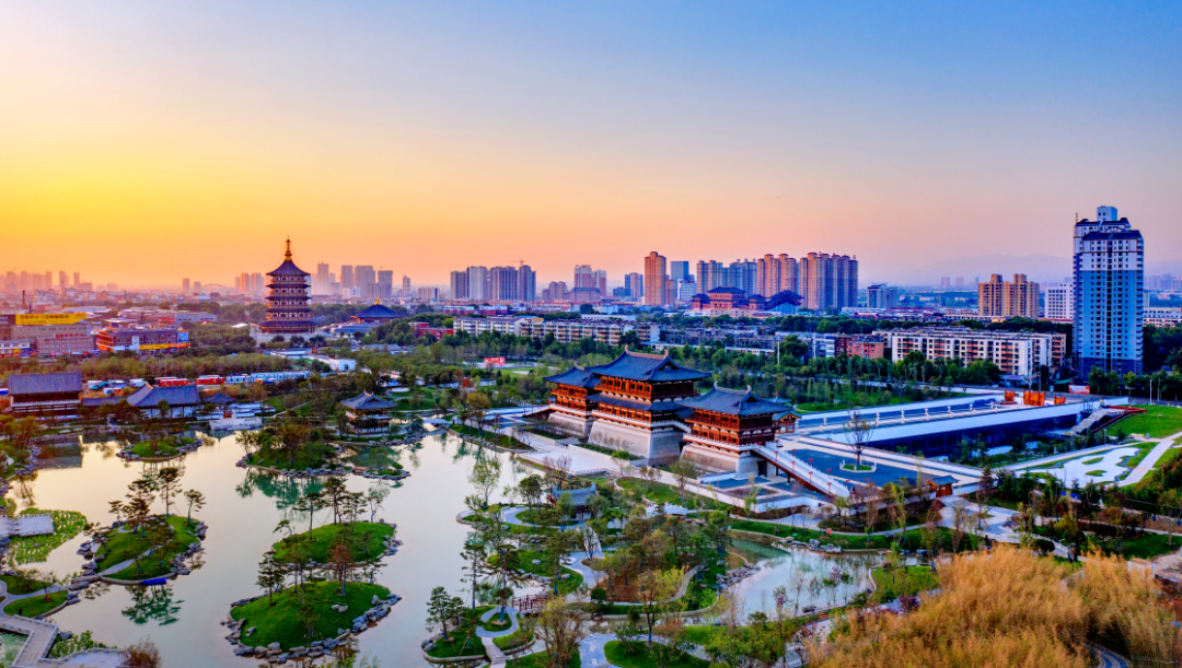 主要分布有唐代的明堂,天堂和九洲池等建筑遗址