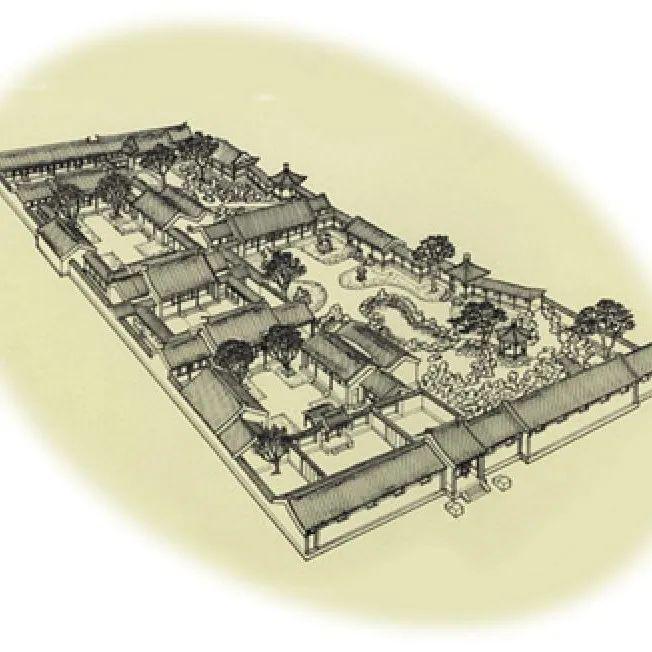 如北京的可园在其园内开有小池,以湖石堆叠小型假山,并在《可园碑记》