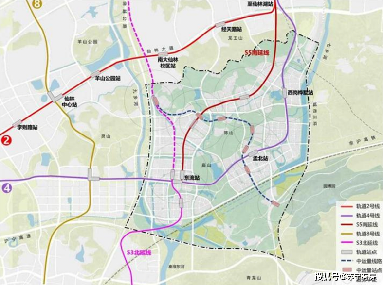 南京紫东新城规划图片