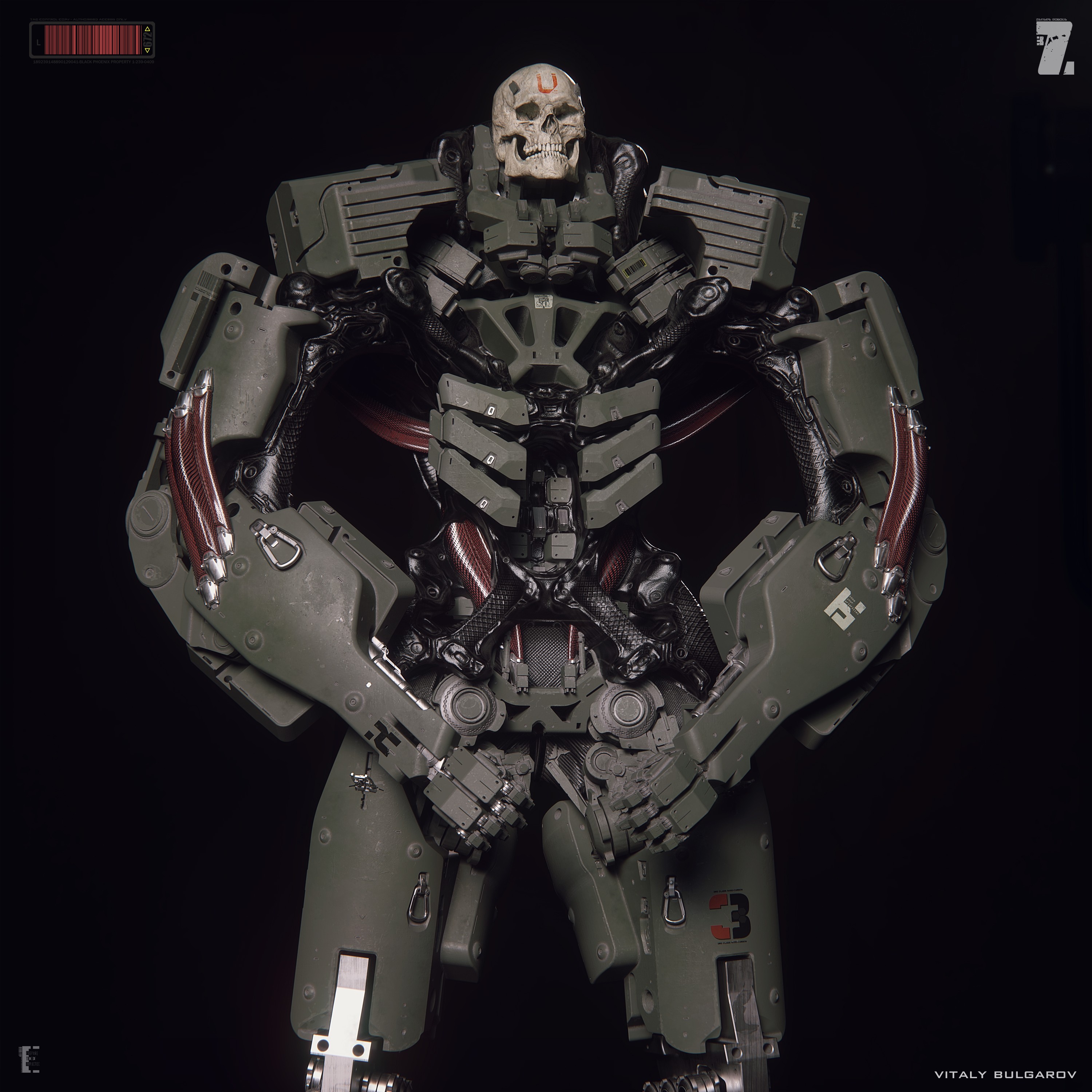 3d 概念设计师 vitaly bulgarov_机器人