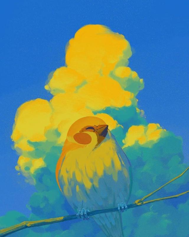 色彩大碰撞!一组极具视觉冲击力的创意插画