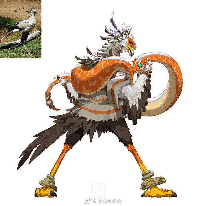 如果猛禽拥有了人类身体那它们就是最强的鸟人战士