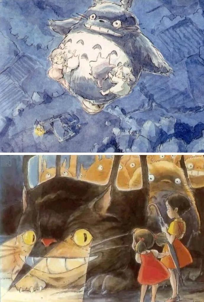 宫崎骏动画手稿天马行空の遐想
