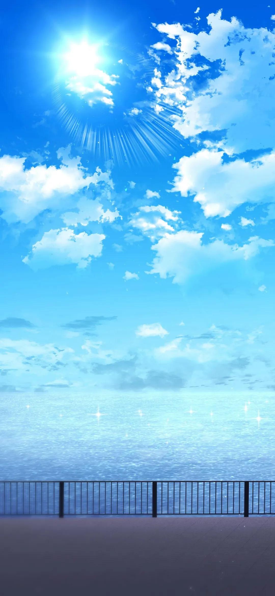 动漫场景像是走进了二次元世界