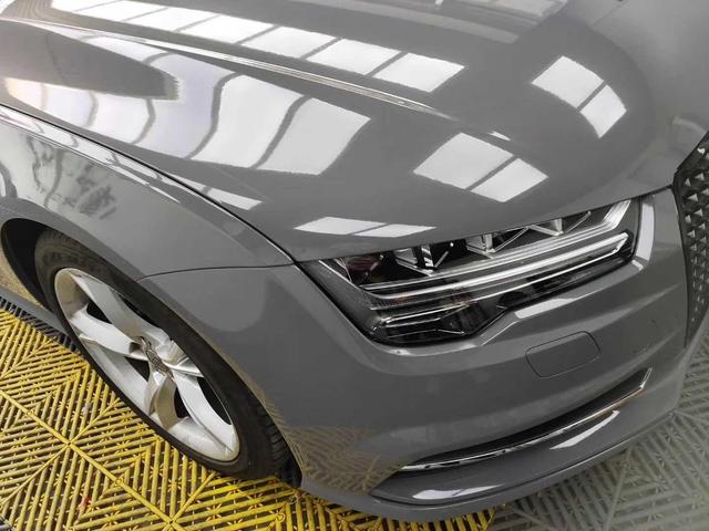 就是帅得不像话青岛奥迪a7改色上身亮光纳多灰