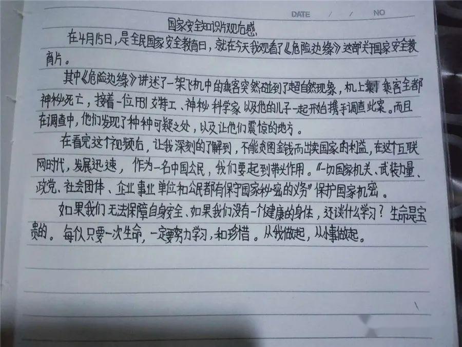 【丰翼小学】安全教育我先行,关爱生命你我他  ——记六年级国家安全