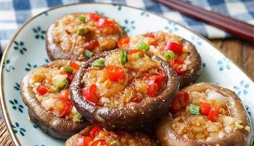原创美食精选香辣烧鱼块山药南瓜粥蒜蓉蒸香菇小白菜炒香菇