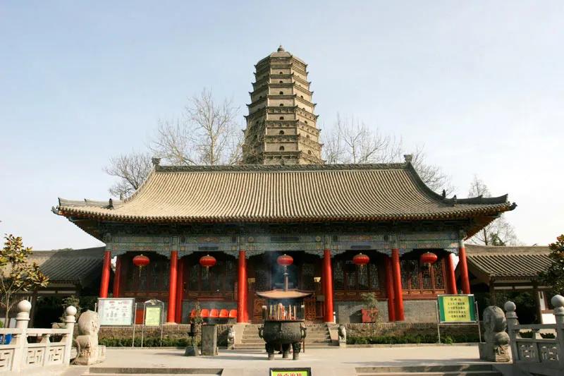 游天下关中塔庙之祖陕西扶风法门寺