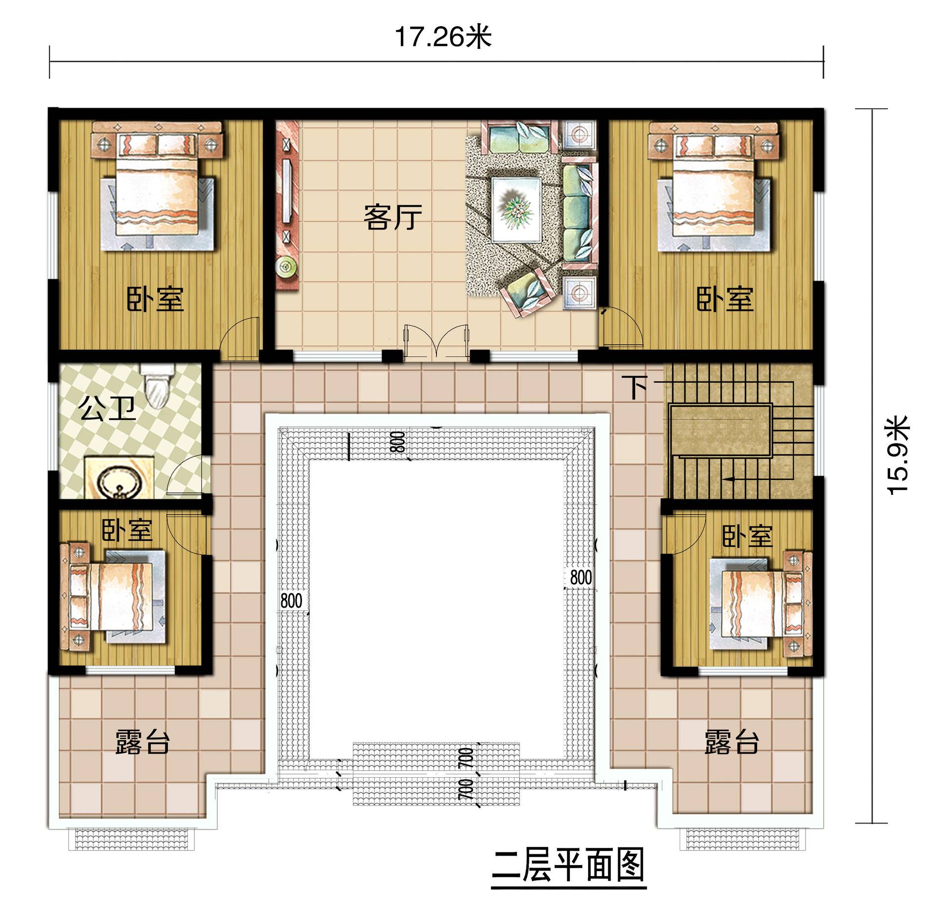 占地200平的中式合院,布局合理聚财,有庭院的养老生活最精彩