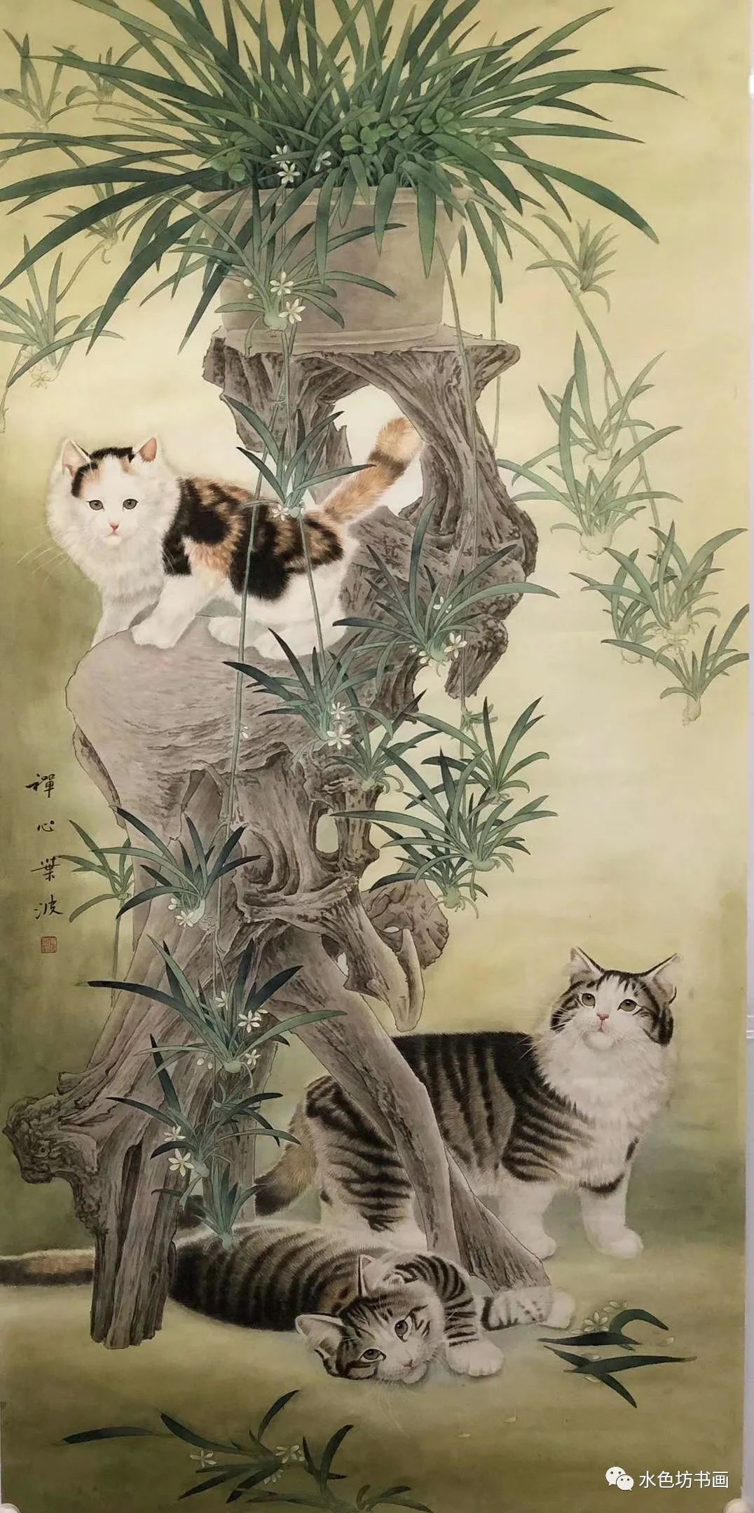 李叶波工笔画图片