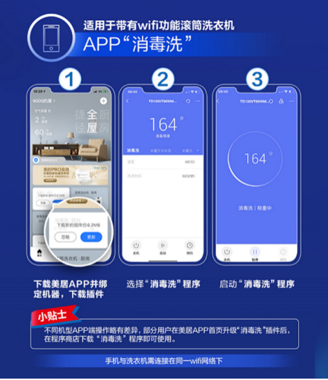 一步到位衣服“消毒洗”！小天鹅让您不负春光旖旎安心出行-家电圈官网