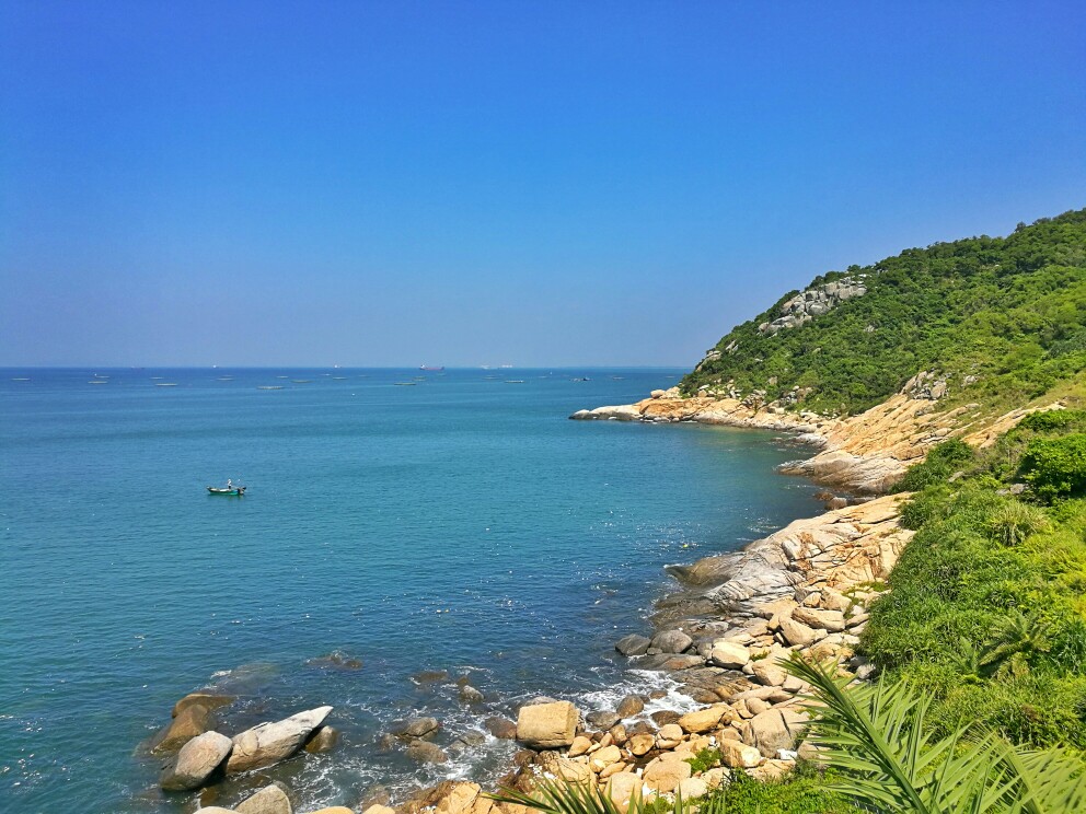 原创广东很受欢迎的一处海岛是茂名市最大的海岛岛上最高点122米