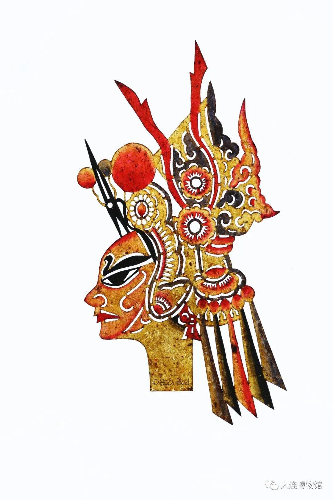 辽南皮影头茬造型解读二帽饰