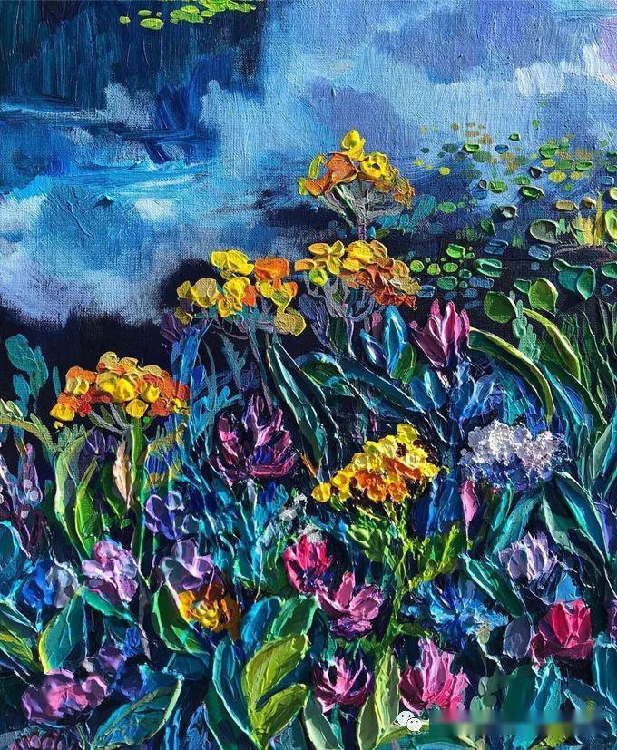 比利时俄裔画家阿纳斯塔西娅特鲁索娃油画作品欣赏