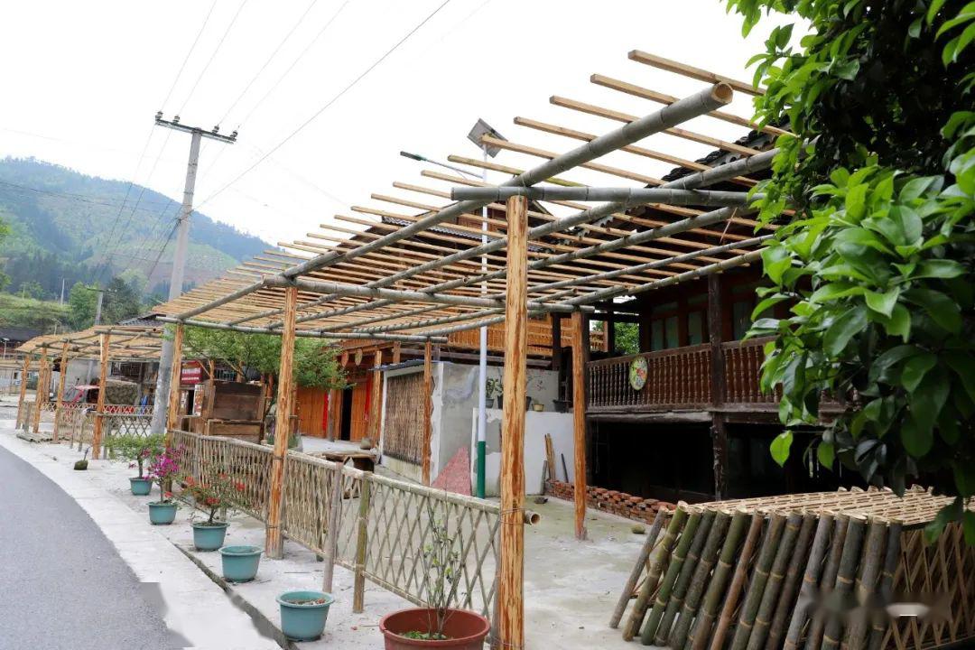 都江镇打鱼村庭院经济农家乐打鱼村脱贫有新招