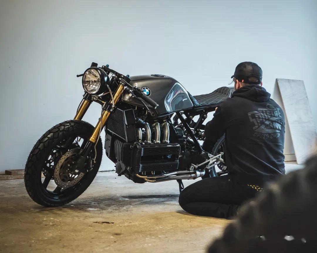 化油器版本宝马k100改装欣赏