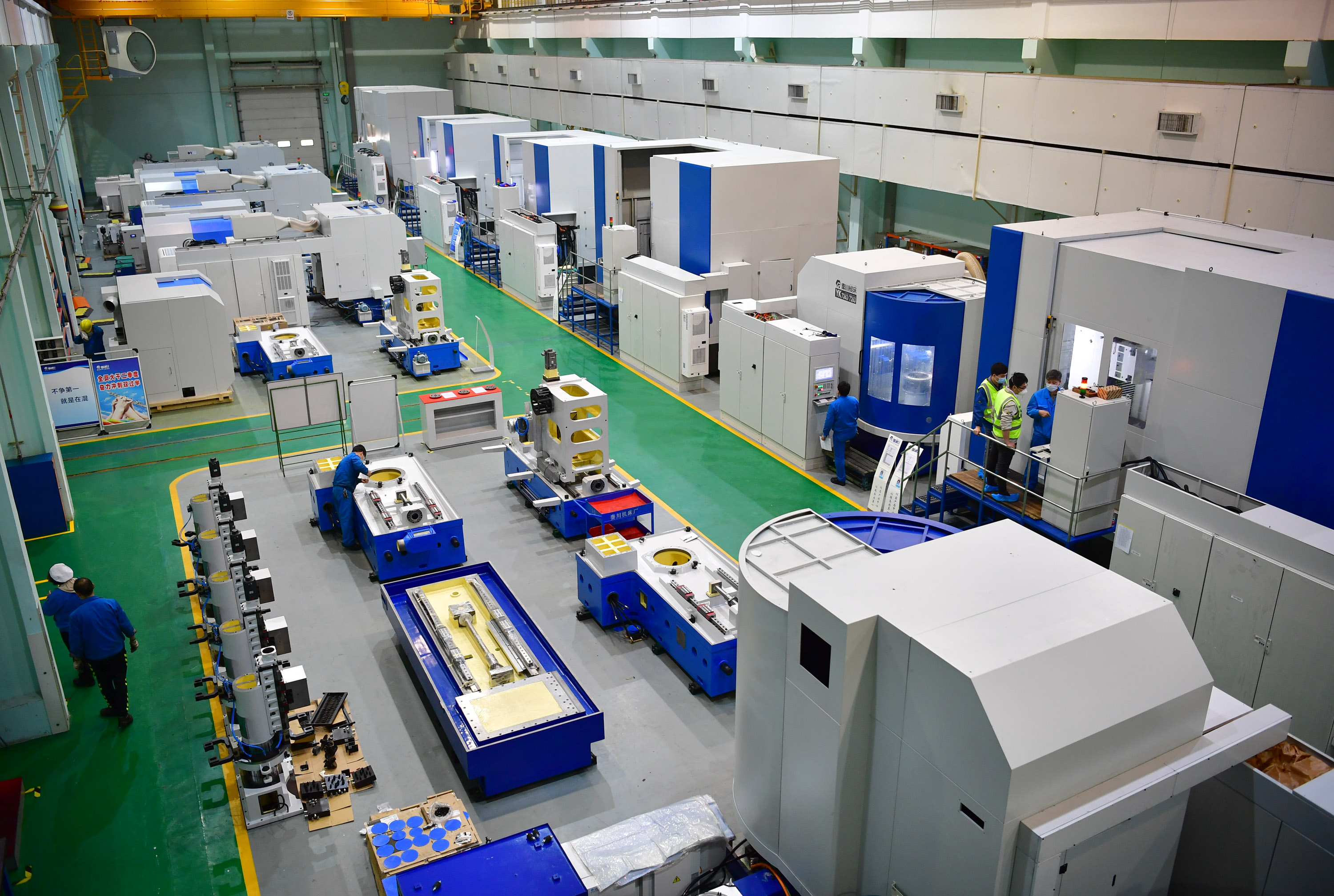 陕西宝鸡:装备制造产业蓬勃发展_机床