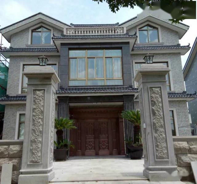 实拍河北农村别墅22栋,最后一栋可真惹眼,像国外的别墅