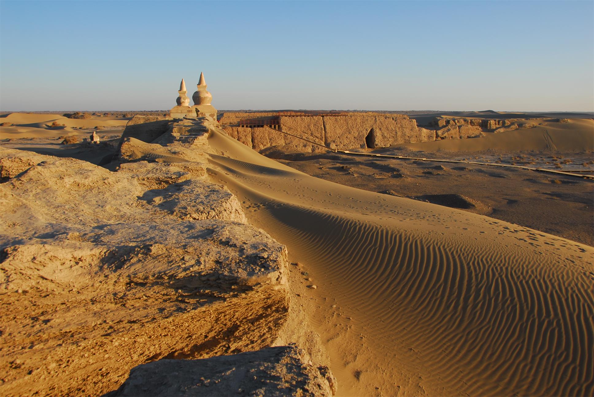 值得一去的内蒙境内额济纳旗--黑水城