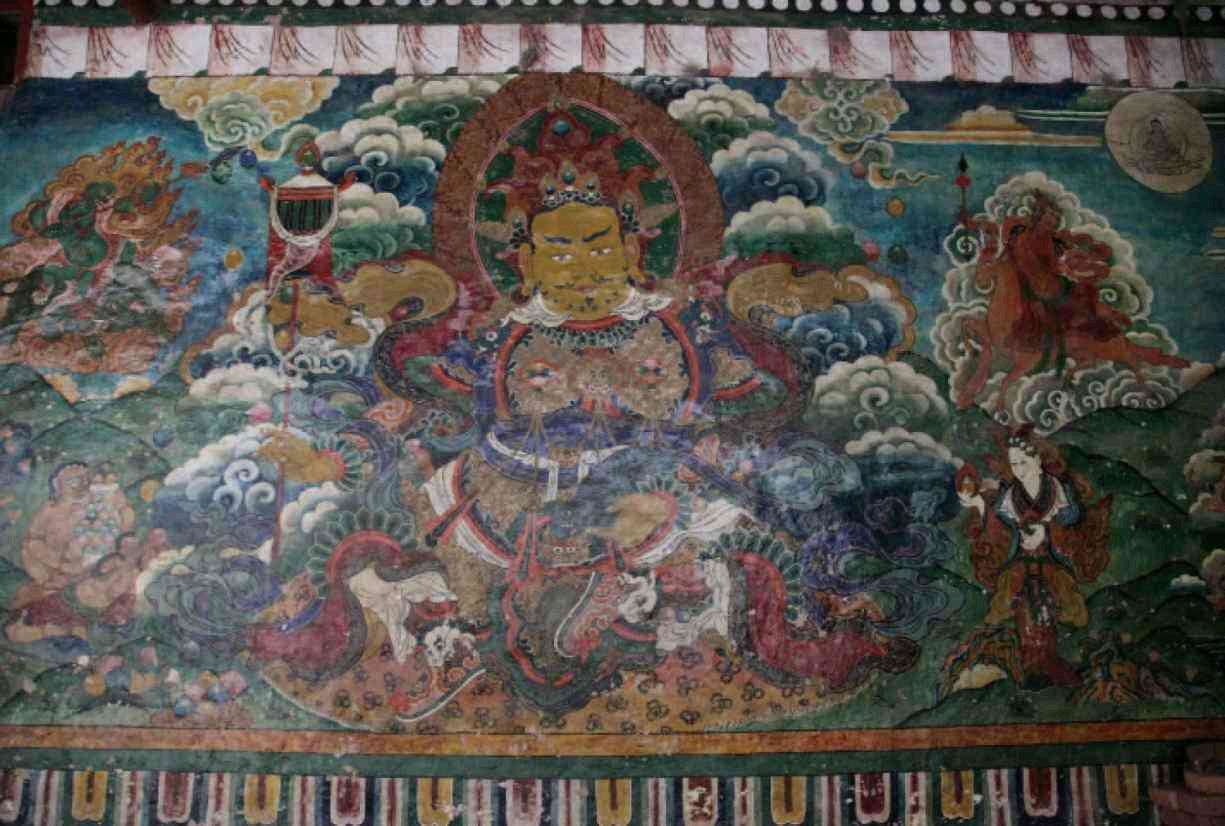 佛教中四位护法天神是谁?后来被称之为“四大天王”_形象