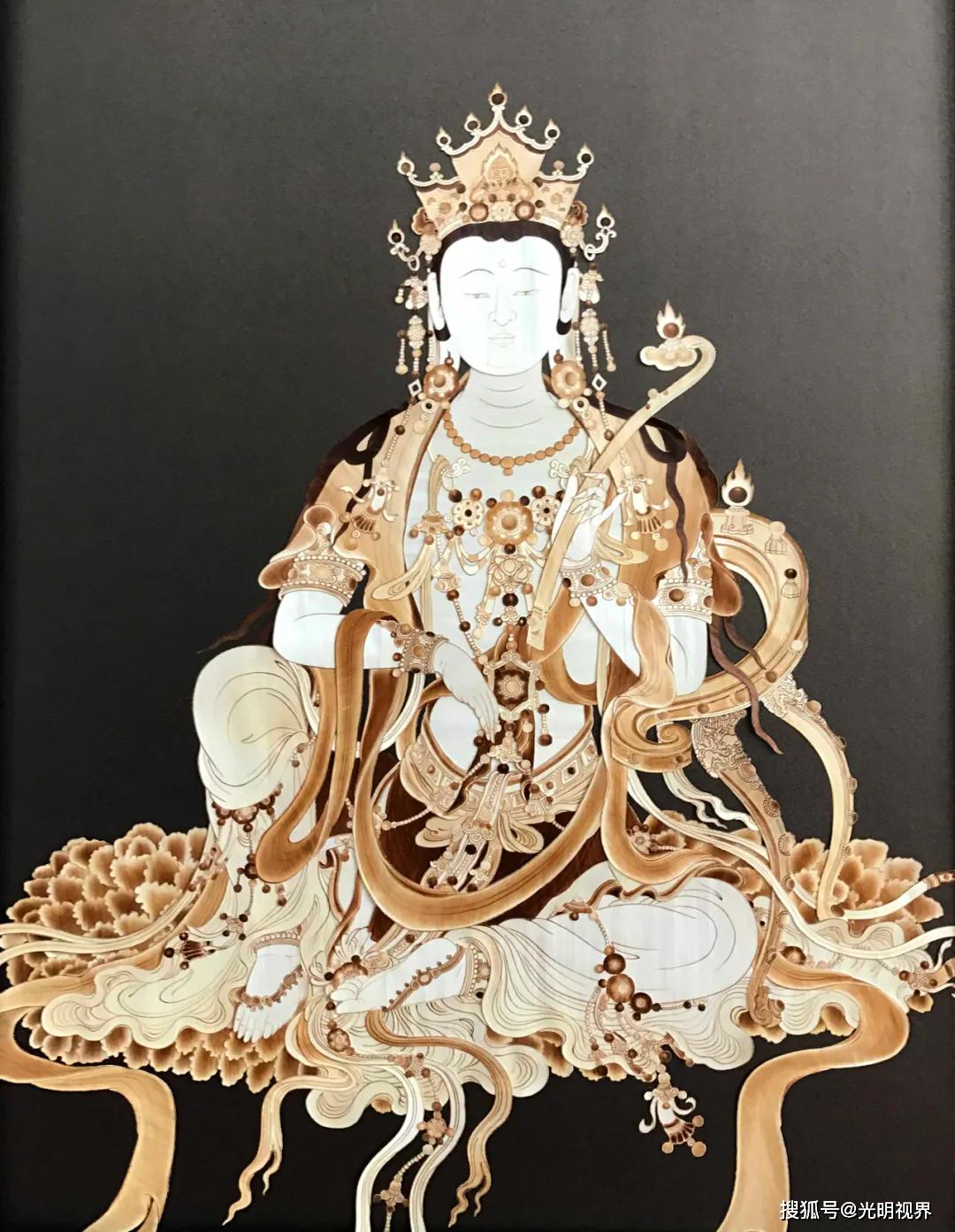 传承有序!陈振强麦秆画培训班正式开班