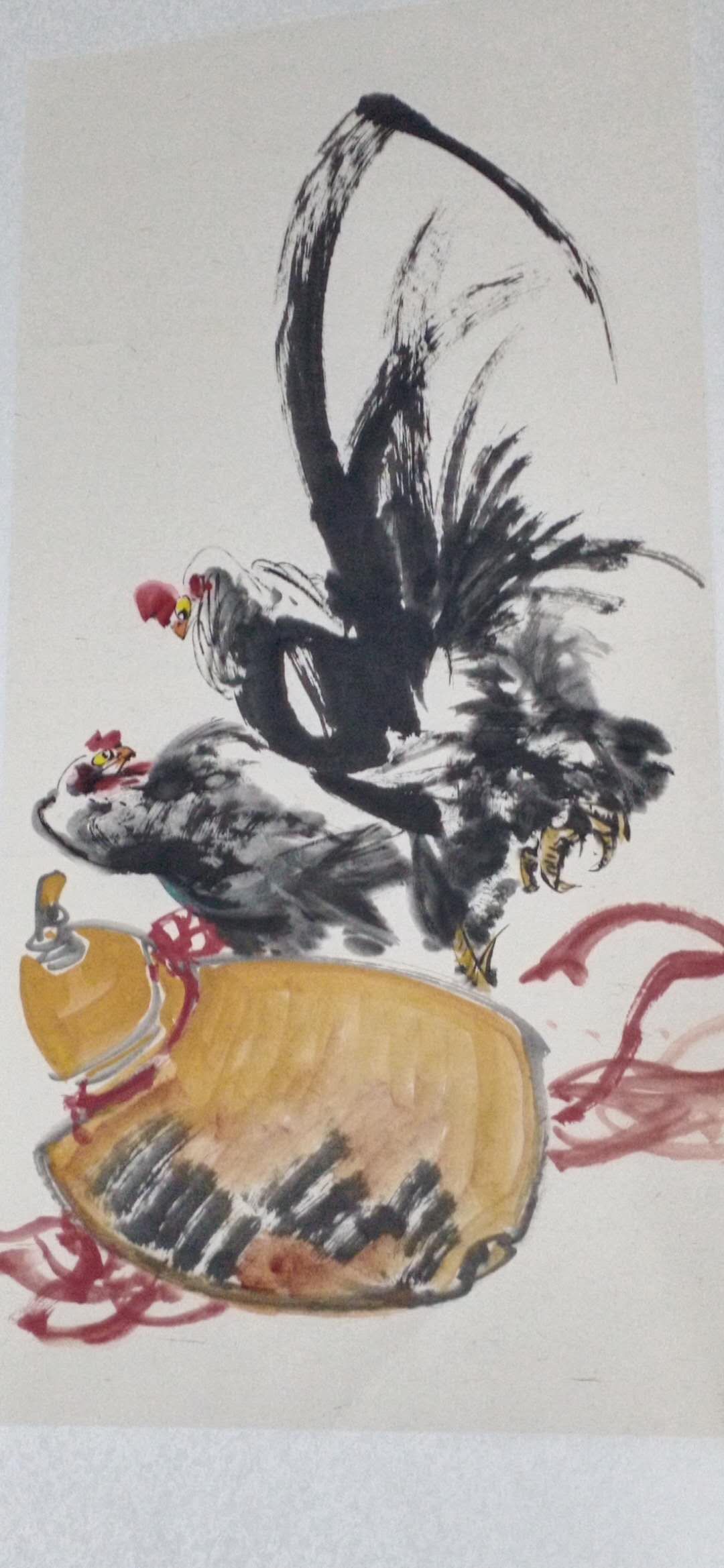 当代画家顾玉杰水墨山水花鸟精品作品赏析