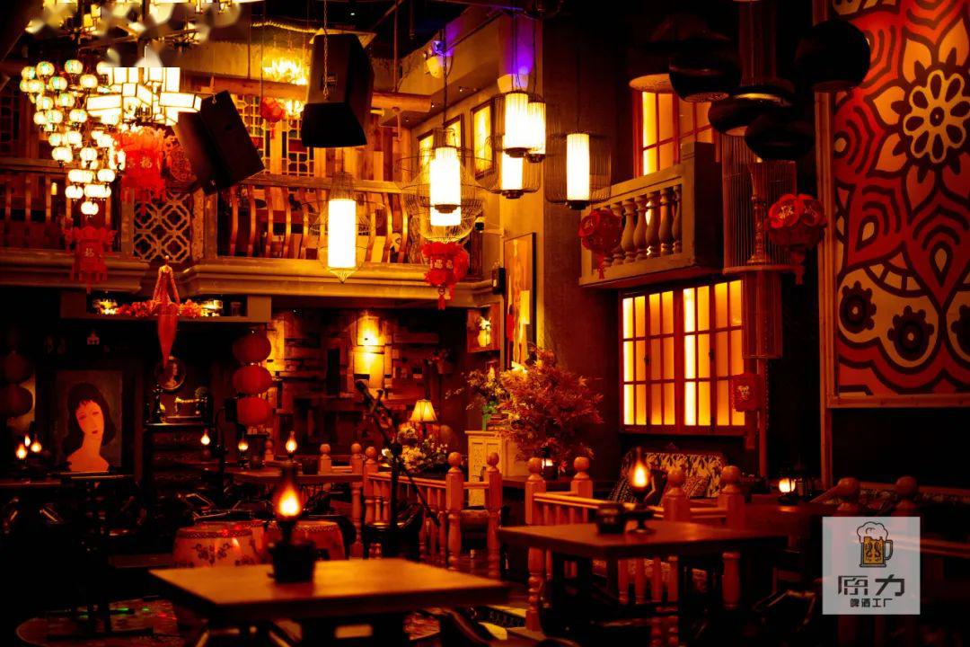 看着都让人醉心~"复古式"酒吧的终极奥秘,中国传统元素 西方美国乡村
