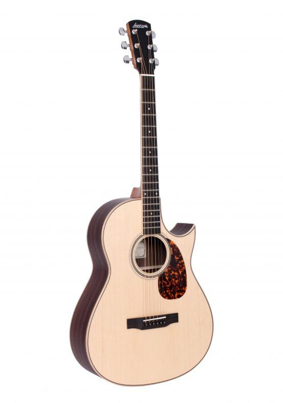 tommyemmanuel大神签名款larriveec03rte吉他指弹及拨片演奏试听