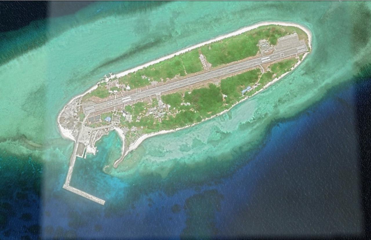 卫星航拍南沙群岛10大自然岛最大不足05㎡最小仅006㎡