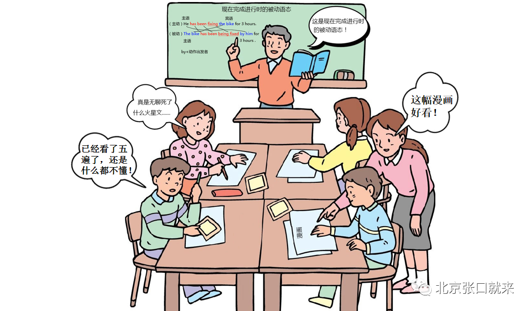 看漫画学语法soeasy