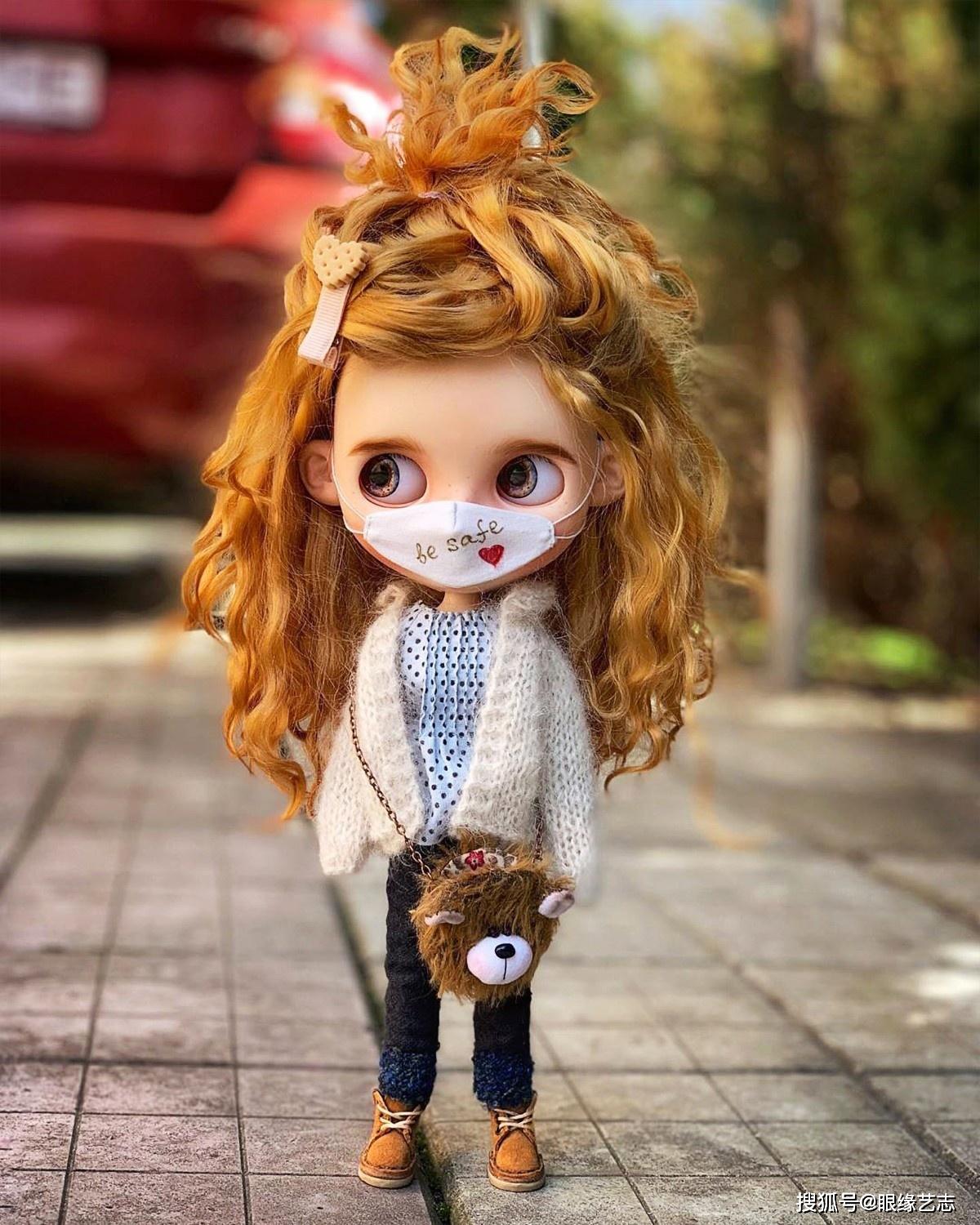 blythe娃娃时尚界的超级模特难怪老佛爷都要亲自操刀为她设计