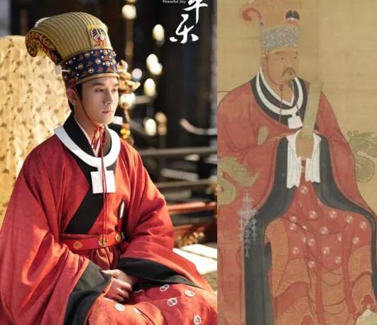 1,宋代皇帝朝服:通天冠服制度,近乎百分百还原看看历史上的宋仁宗画像