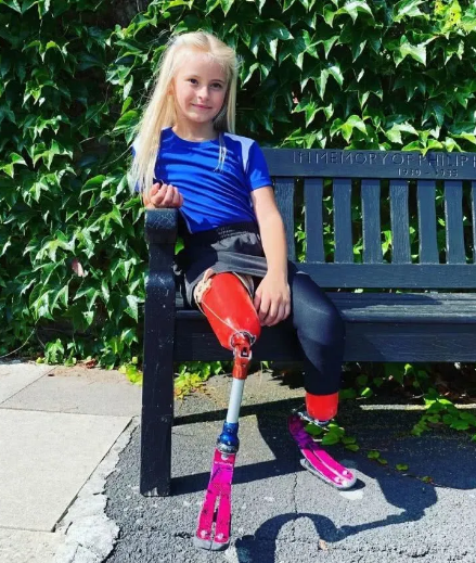 9岁无腿小仙女你不爱吗