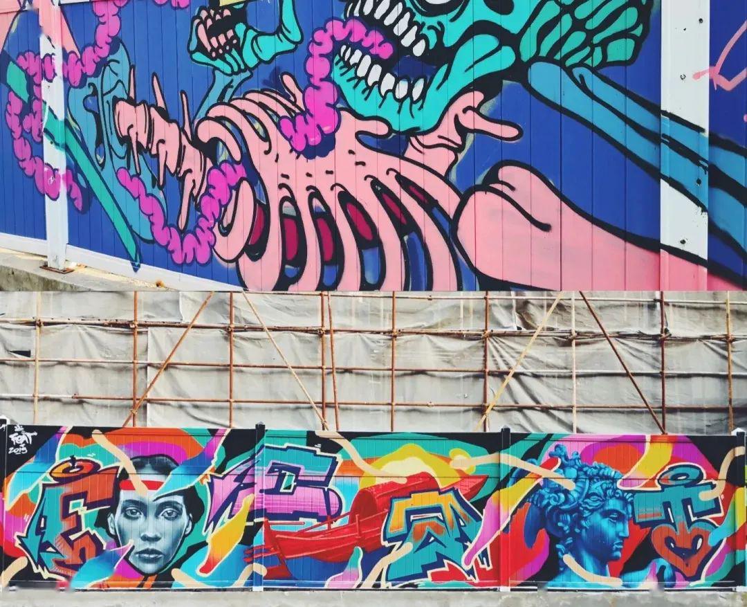 超酷!魔都这些涂鸦圣地,每一个都是潮人聚集的秘境地!_pokras