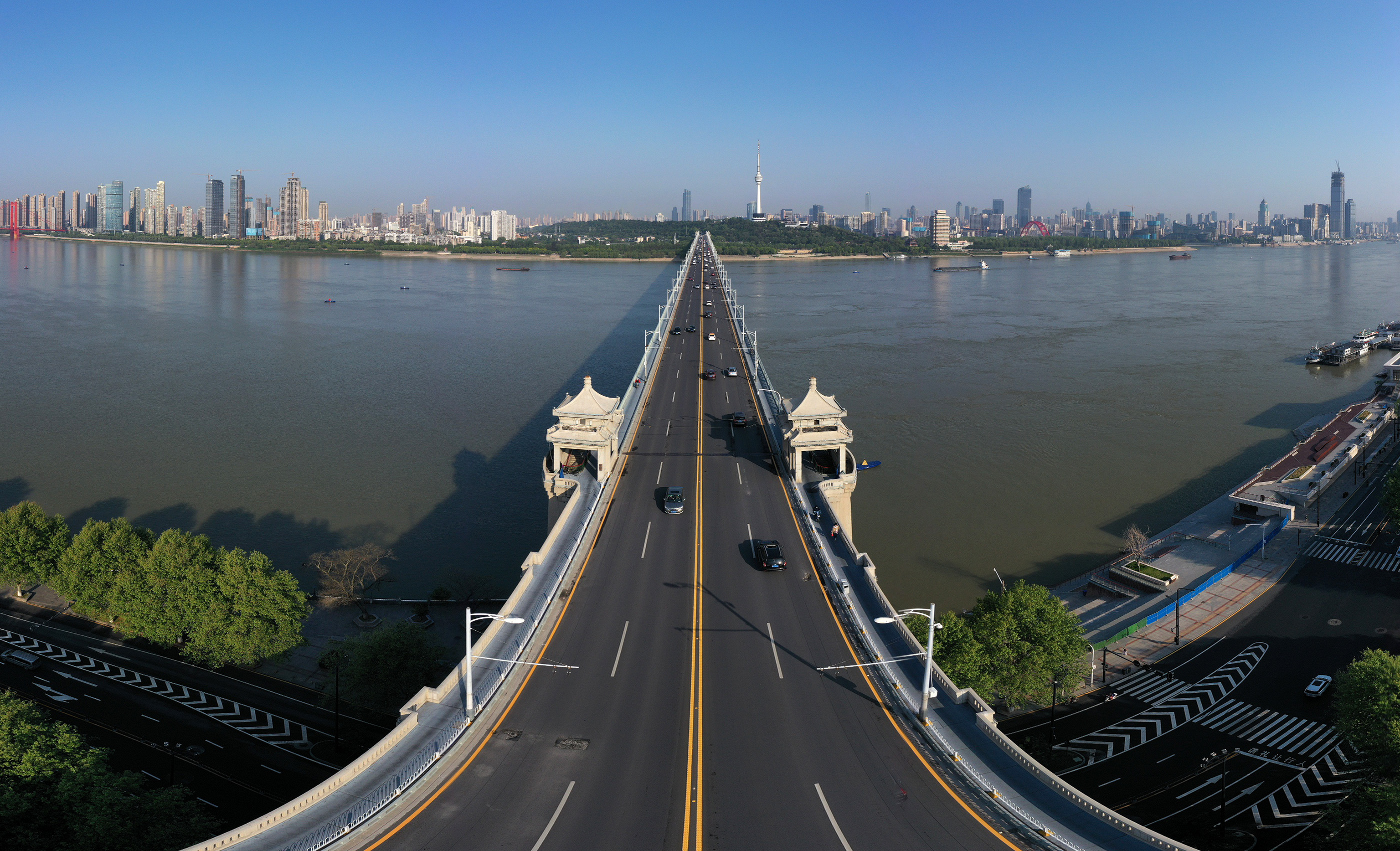 武汉长江大桥壁纸图片