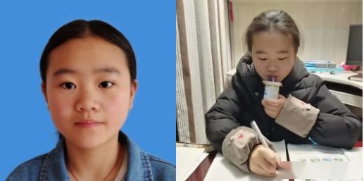 程慧敏,女,13岁,老家忠路花台乡长干村何家岩,现