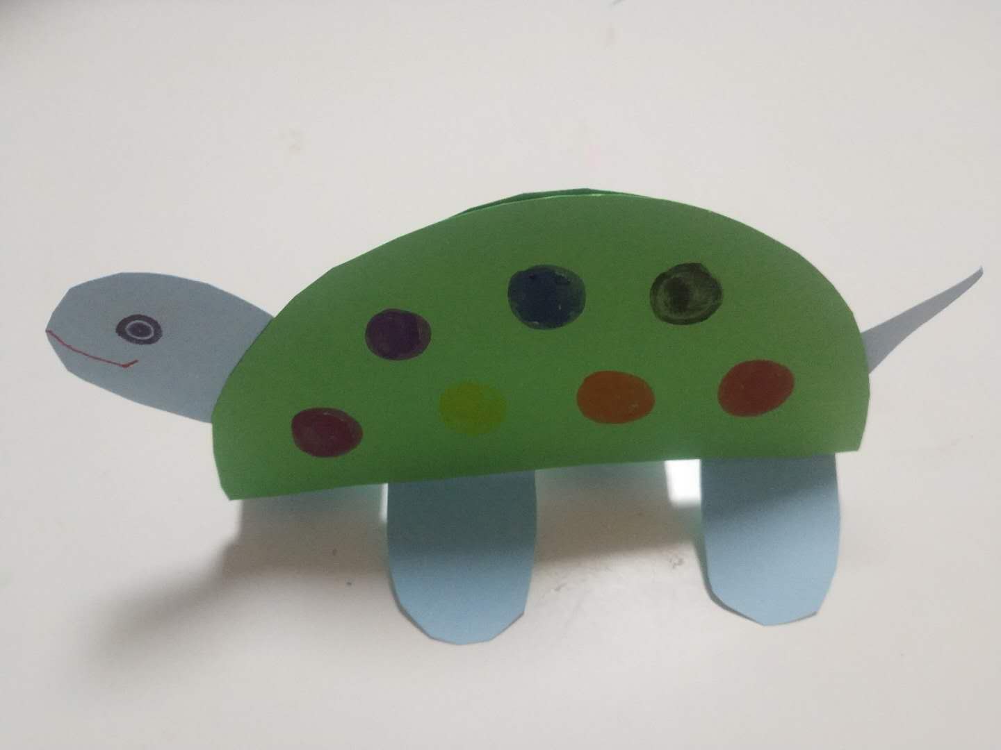 小乌龟手工头饰幼儿园图片