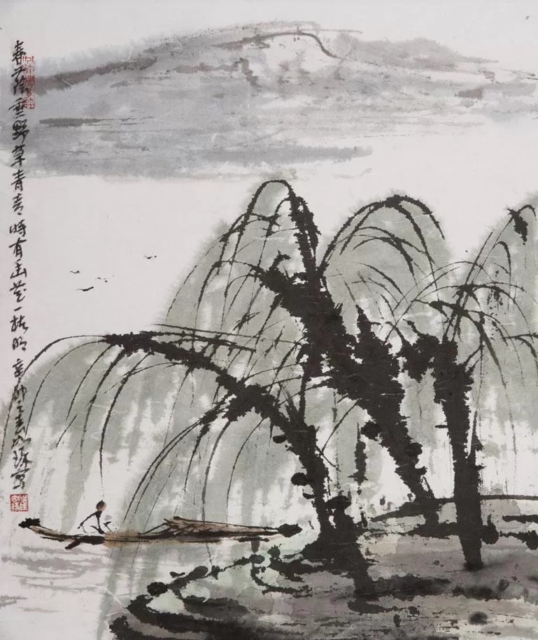 一幅大写意的荷花卖了一个亿,书画名家崔如琢的大写意,够味儿!