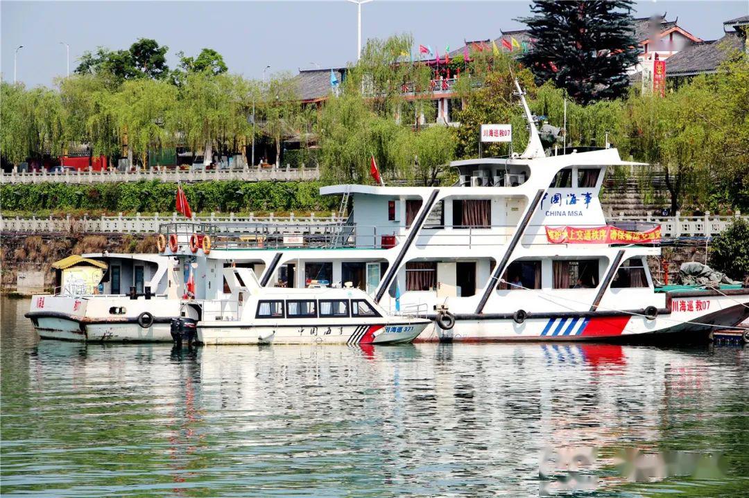 扬帆起航今天上午阆中嘉陵江发生的这一幕你看到了吗