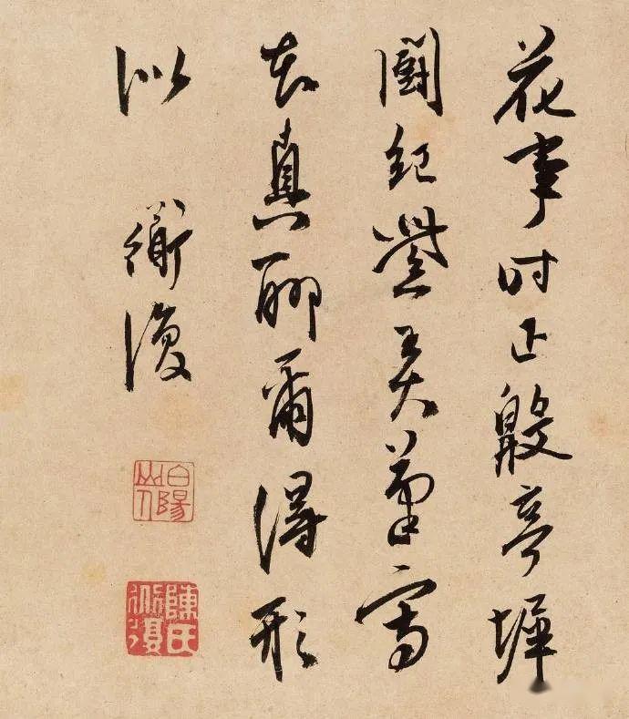 名品视界明陈淳书画作品之三花卉书法册页十六开