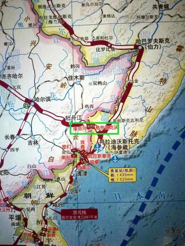 绥芬河的区位优势随着沙俄工业革命的日益推进,绥芬河口岸的中俄贸易