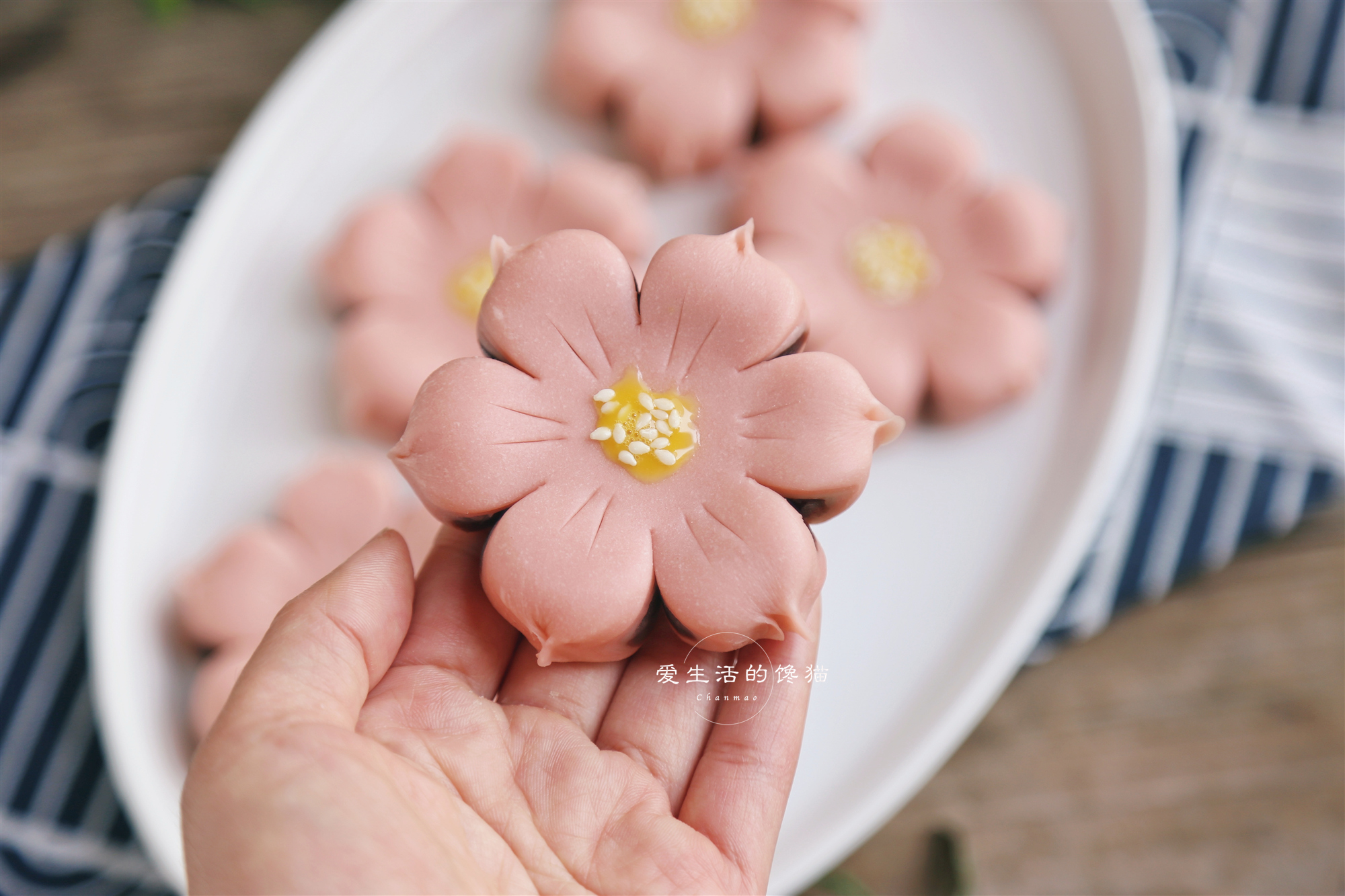 桃花酥唯美描写图片