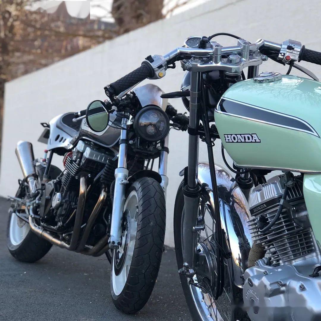 本田cb750复古改装欣赏