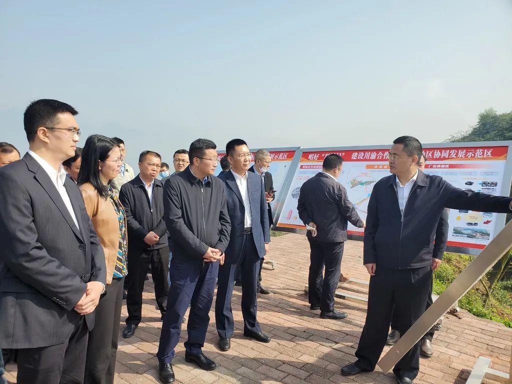 旅游交通产业大合作广安邻水与重庆垫江手牵手